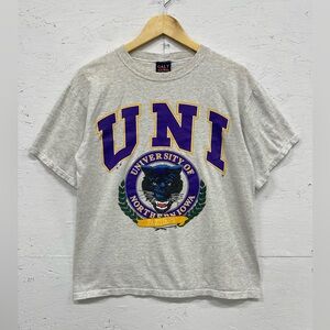 Vintage University of Northern Iowa Panthers Tee, Size S
